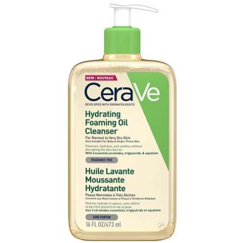 CERAVE Hydratační čisticí pěnící olej 473 ml